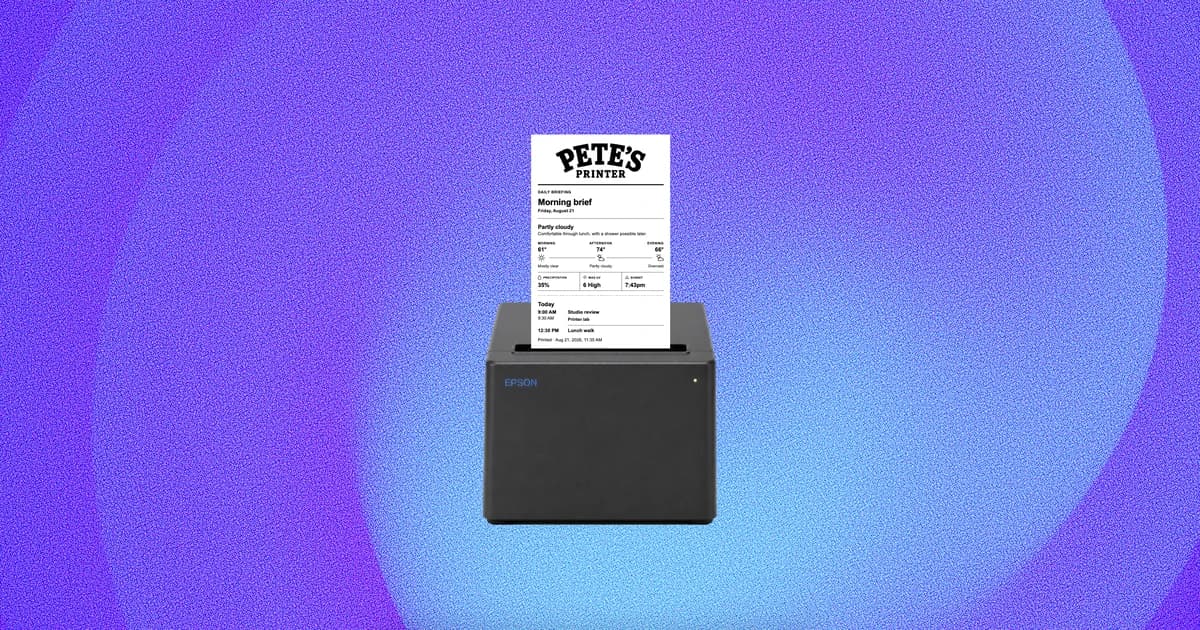 Printer preview